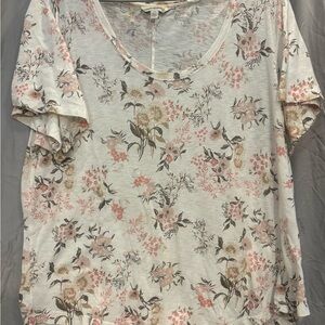 Floral Print Women's Top